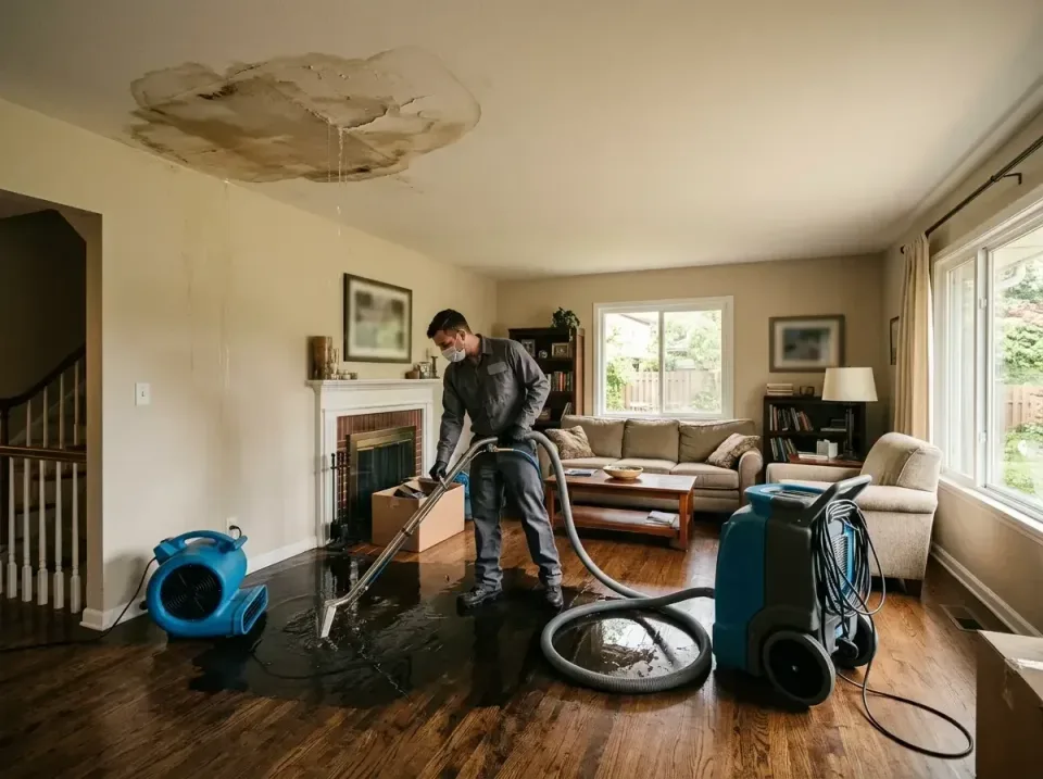 attic-pipe-burst-ceiling-drip-008 — frequently asked questions, Water Damage Restoration & Carpet Care in Geneva, NE